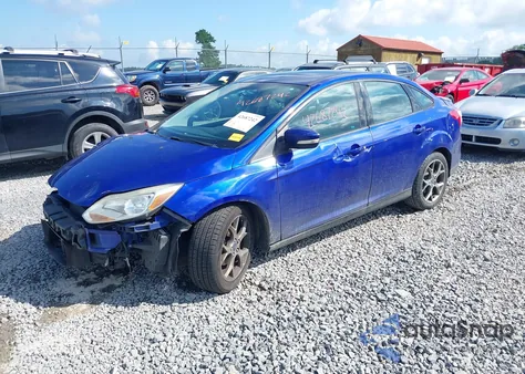 2014 Ford Focus Se из США, поврежденный, VIN 1FADP3F2XEL194443
